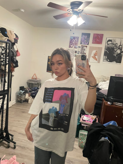 'Muse' Oversized Graphic T Shirt