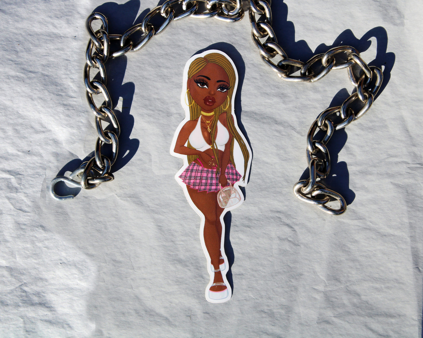 Bratz Doll 'Barbiana' Illustrated Vinyl Sticker