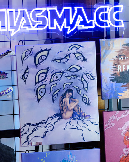 'Eye of the Beholder' Original Oil Painting Fine Art on Canvas