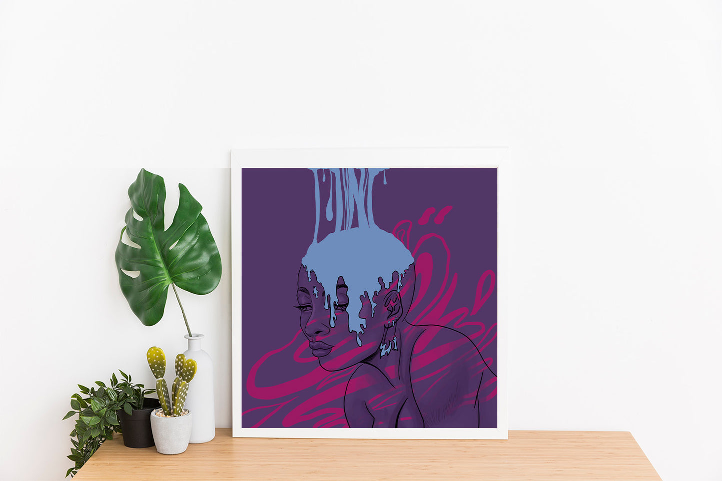 'Heavy' Digital Illustrated Art Print