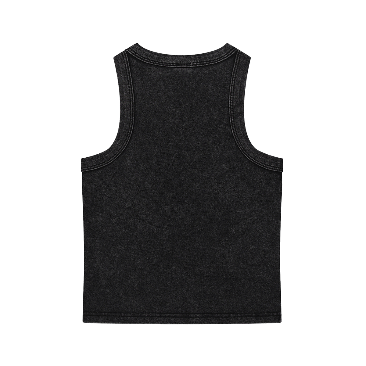 'Dark Side of the Moon' Acid Wash Racer-Back Tank Top