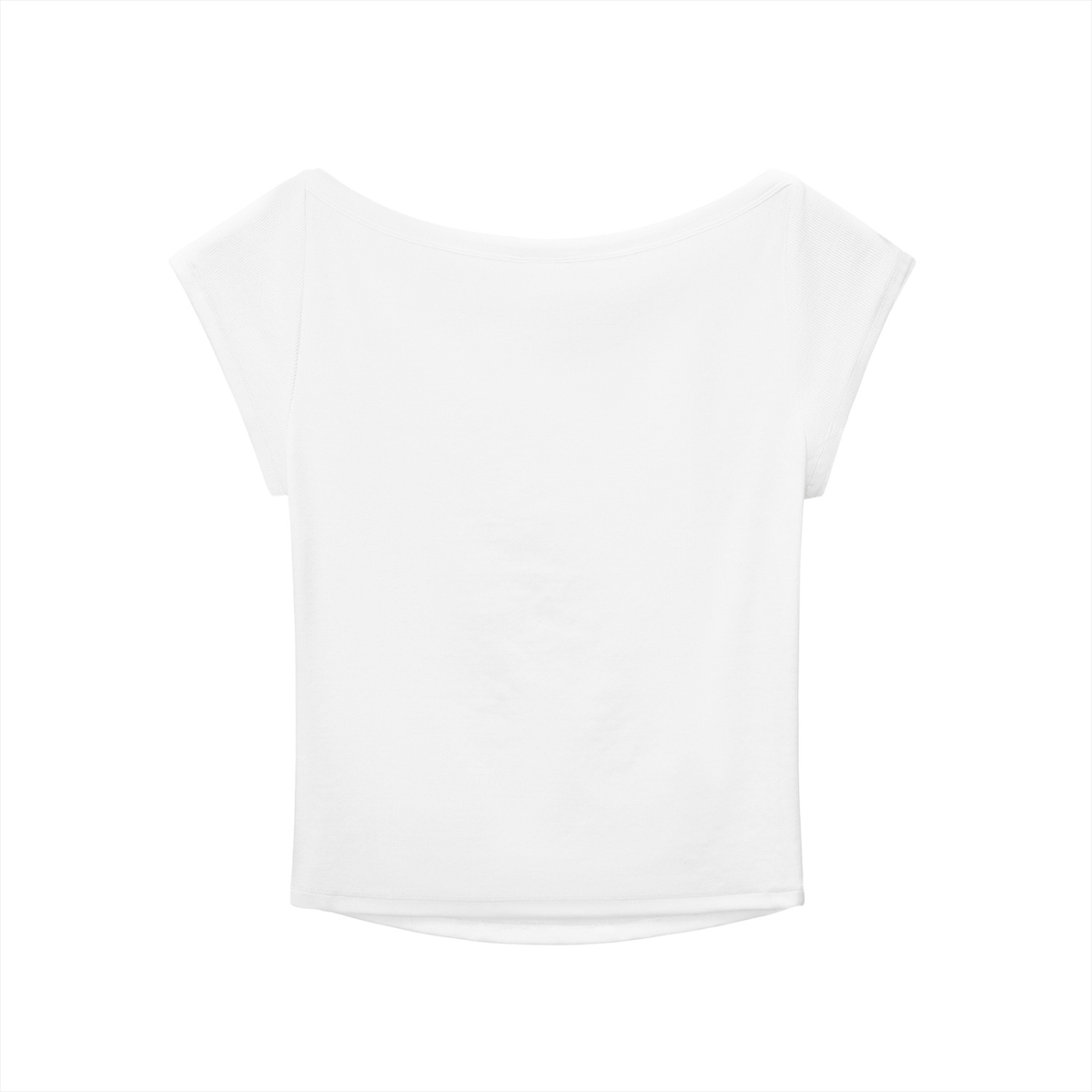 'Oblivious" Wide Necked Ribbed Baby Tee-Shirt