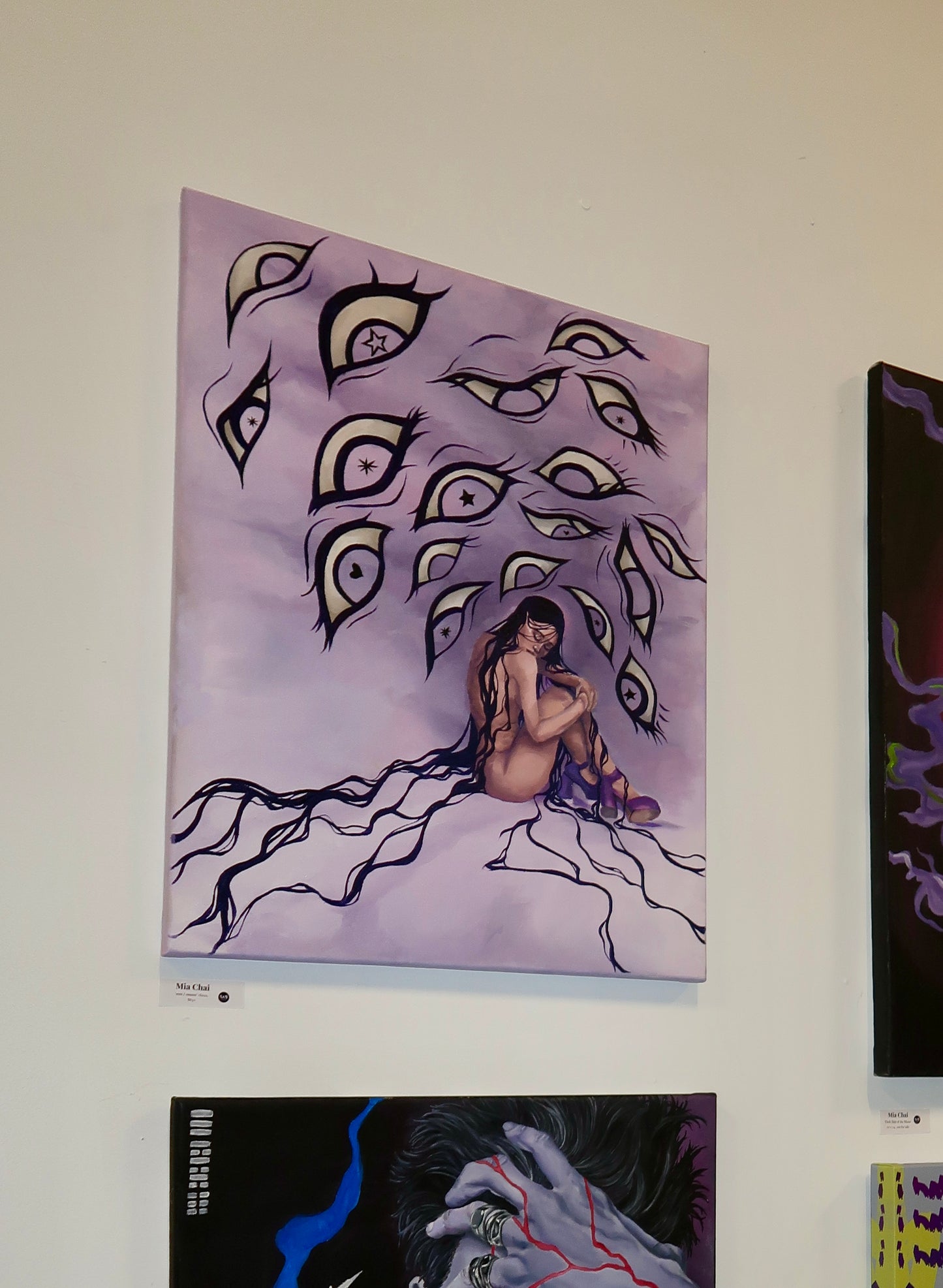 'Eye of the Beholder' Original Oil Painting Fine Art on Canvas