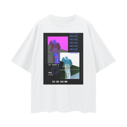 'Muse' Oversized Graphic T Shirt