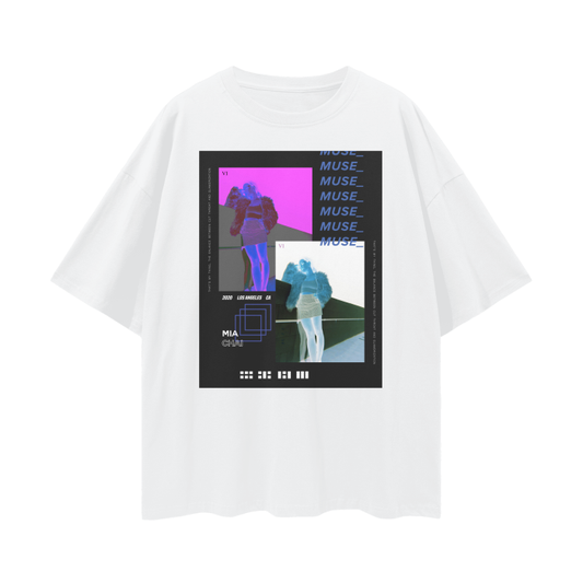 'Muse' Oversized Graphic T Shirt