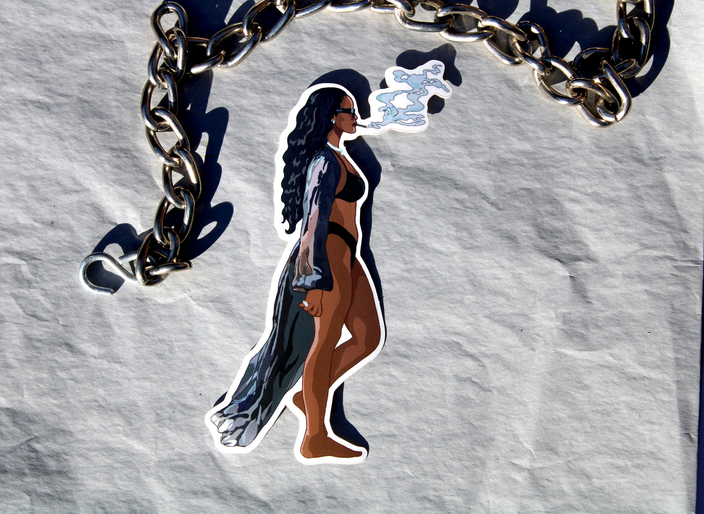 Rihanna 'Best on Earth' Illustrated Vinyl Sticker