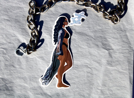 Rihanna 'Best on Earth' Illustrated Vinyl Sticker