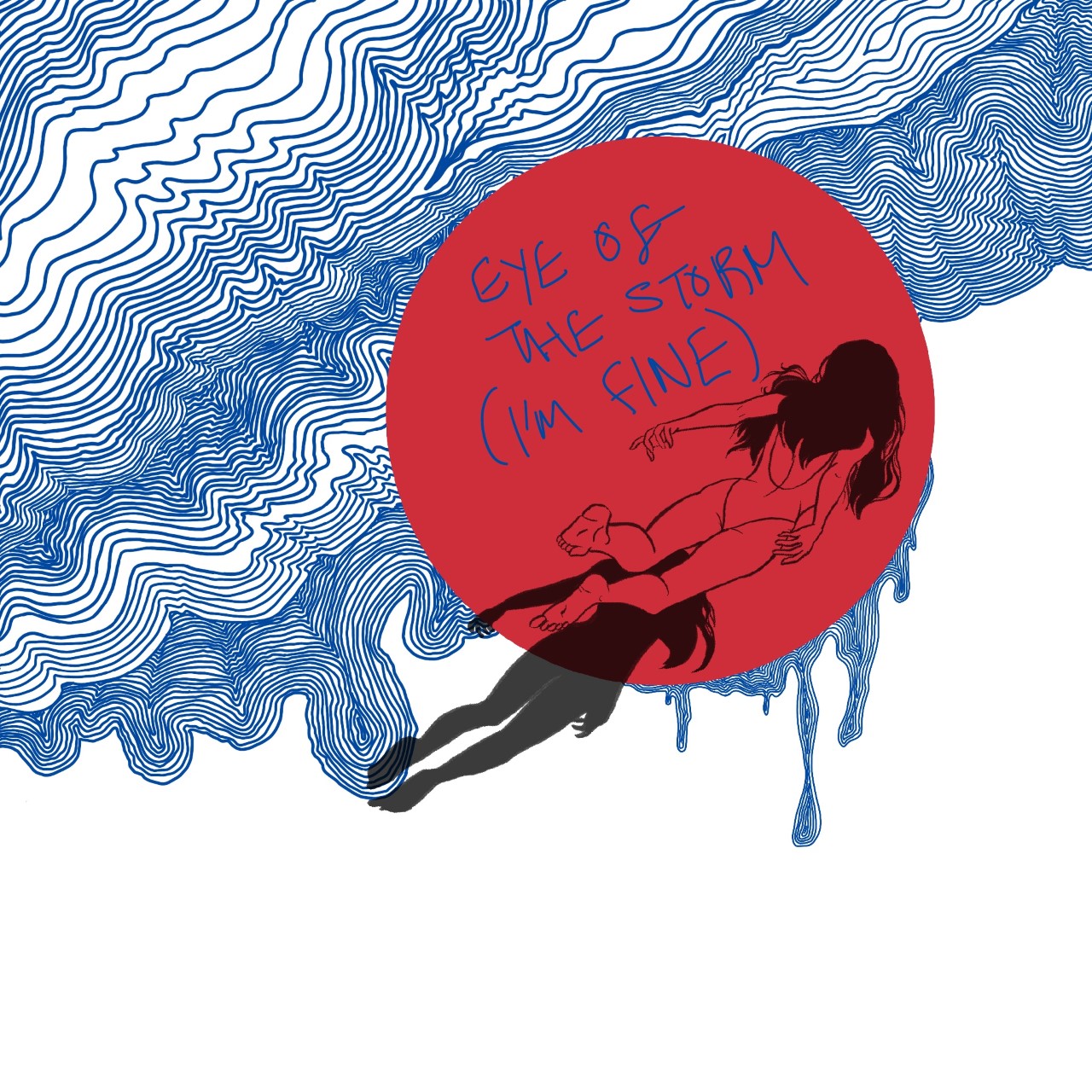 'Eye of the Storm' Digital Illustrated Art Print